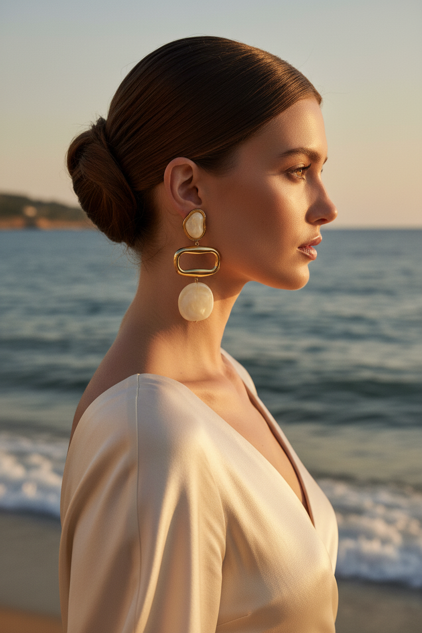 Boucles d'oreilles Azura