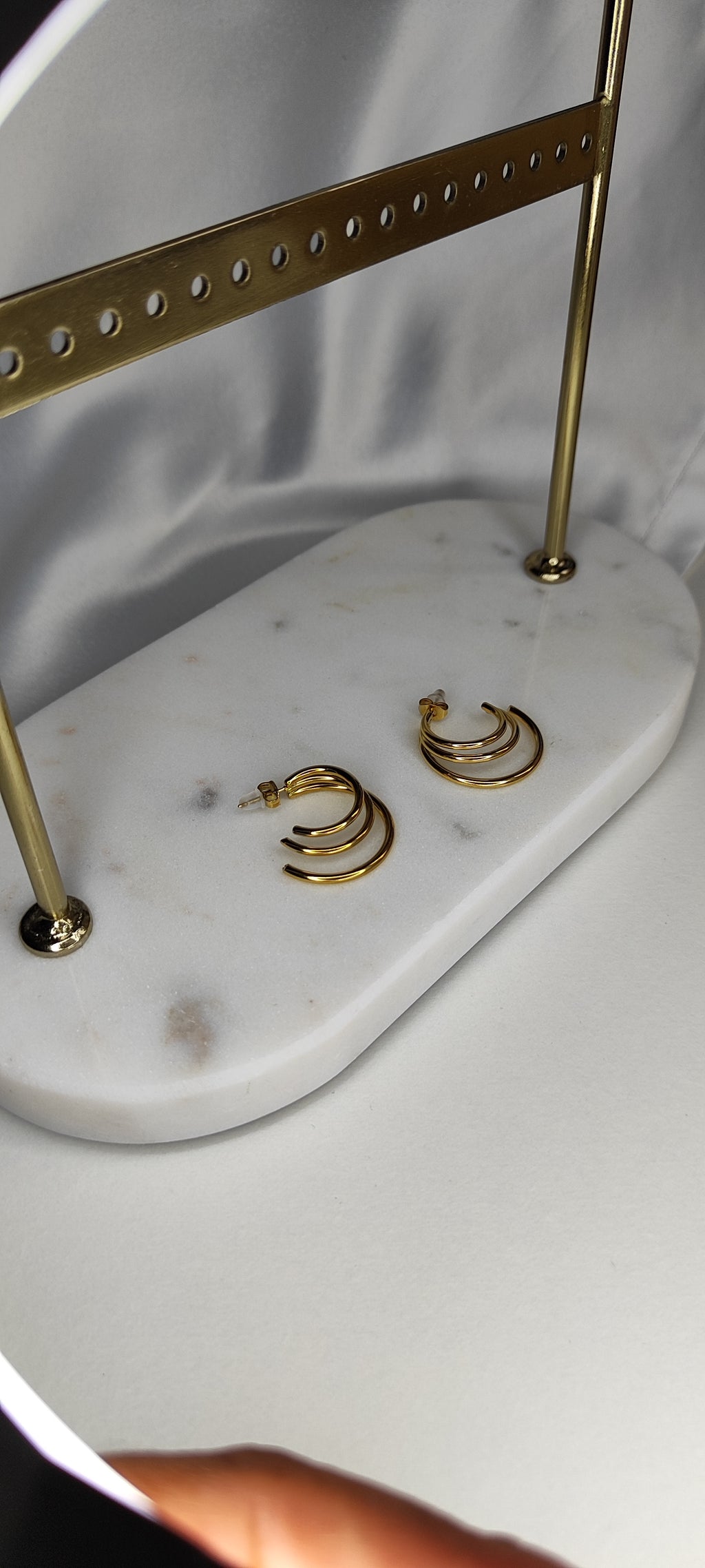 Boucles d'oreilles "Ancrage"