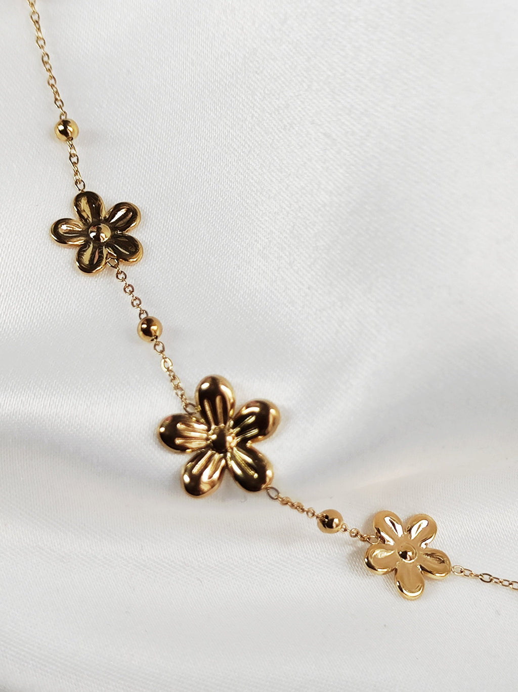 Bracelet fleur "Amandine"