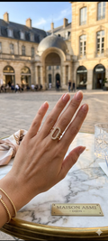 Bague "Golden hour"
