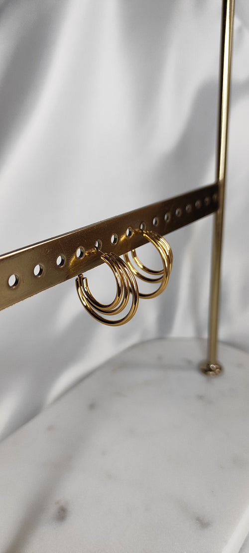 Boucles d'oreilles "Ancrage"